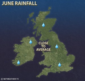 Net Weather June Rainfall